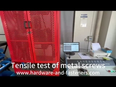 Uji tarik dari proses pemeriksaan kualitas sekrup