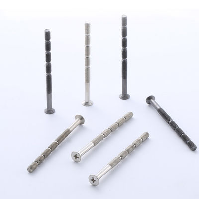Kualitas  Bamboo Shaped Machine Roofing Bolt Screw Zinc Connecting Screw Snap Break Off Screw pabrik